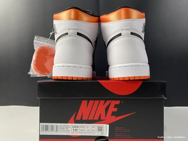 Rep Husky Jordan1 Retro Orange 555088- Electro QuickDry 3737 1026